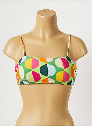 Sutien de costum de baie elasticitate top bentiță verde RIO DE SOL femeie