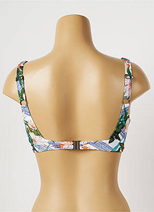 Sutien de costum de baie elasticitate top sutien modelat verde MOONTIDE femeie