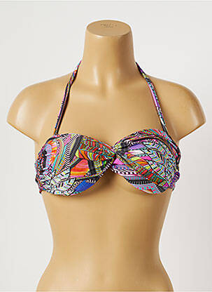 Sutien de costum de baie elasticitate top bentiță violet RIO DE SOL femeie
