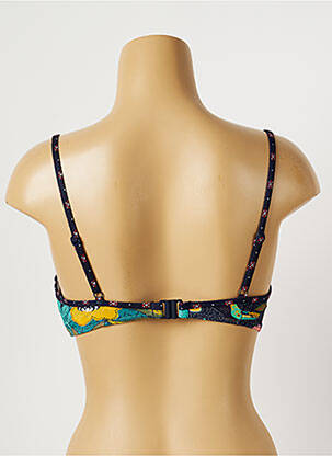 Sutien de costum de baie elasticitate top sutien push-up albastru YSABEL MORA femeie