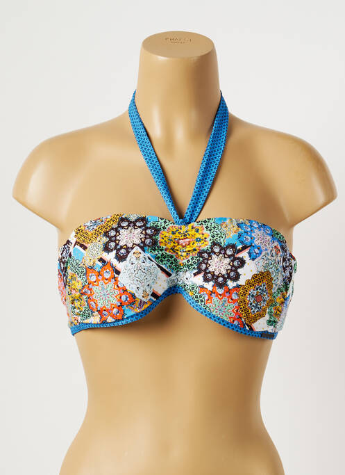 Sutien de costum de baie albastru MOONTIDE femeie