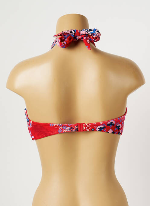 Sutien de costum de baie elasticitate top sutien modelat roșu SEAFOLLY femme