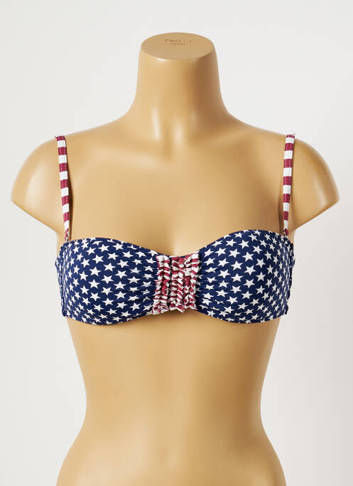 Sutien de costum de baie albastru KIWI femeie