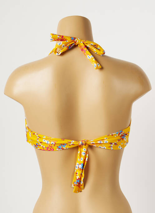 Sutien de costum de baie galben KIWI femeie