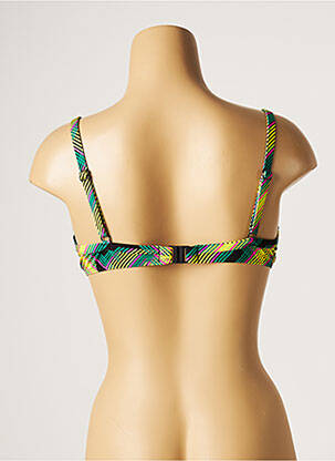 Sutien de costum de baie elasticitate top sutien modelat verde CHERRY BEACH femeie