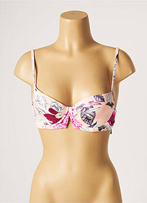 Sutien de costum de baie elasticitate top sutien modelat roz SEAFOLLY femeie