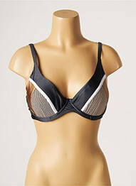 Sutien de costum de baie elasticitate top sutien modelat gri MOONTIDE femeie