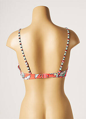 Sutien de costum de baie elasticitate top sutien modelat portocalie PIHA femeie