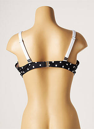 Sutien de costum de baie elasticitate top sutien modelat negru ANTIGEL femeie