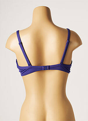 Sutien de costum de baie elasticitate top sutien modelat violet MOONTIDE femeie