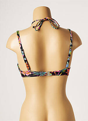 Sutien de costum de baie elasticitate top sutien modelat negru ANTIGEL femeie
