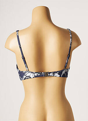 Sutien de costum de baie elasticitate top sutien modelat albastru MOONTIDE femeie