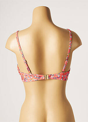 Sutien de costum de baie elasticitate top sutien modelat portocalie PIHA femeie