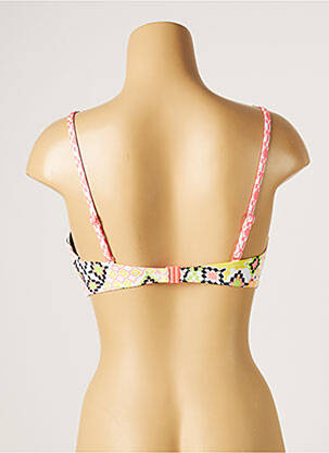 Sutien de costum de baie elasticitate top bentiță roz MOONTIDE femeie