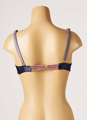 Sutien de costum de baie elasticitate top sutien modelat albastru BORABORA femeie