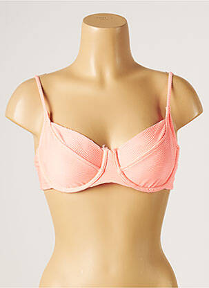 Sutien de costum de baie elasticitate sutien balconet cu decolteu înalt roz SEAFOLLY femeie