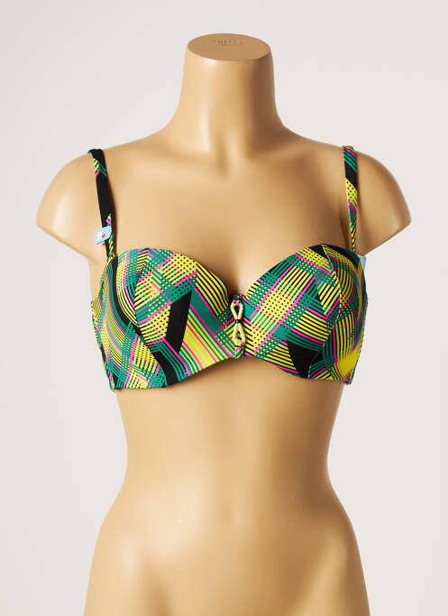 Sutien de costum de baie verde CHERRY BEACH femeie