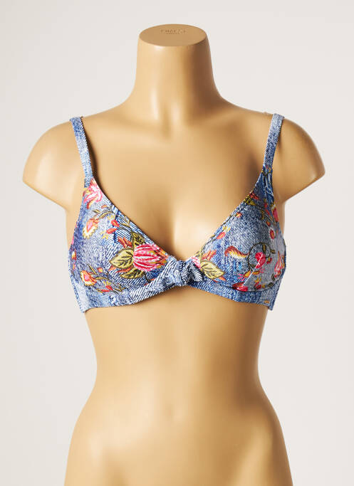 Sutien de costum de baie albastru PIHA femeie