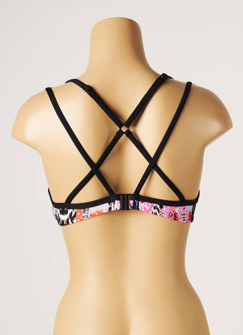 Sutien de costum de baie elasticitate top sutien modelat negru SEAFOLLY femme