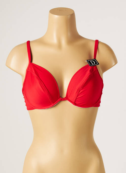 Sutien de costum de baie roșu LPB femeie