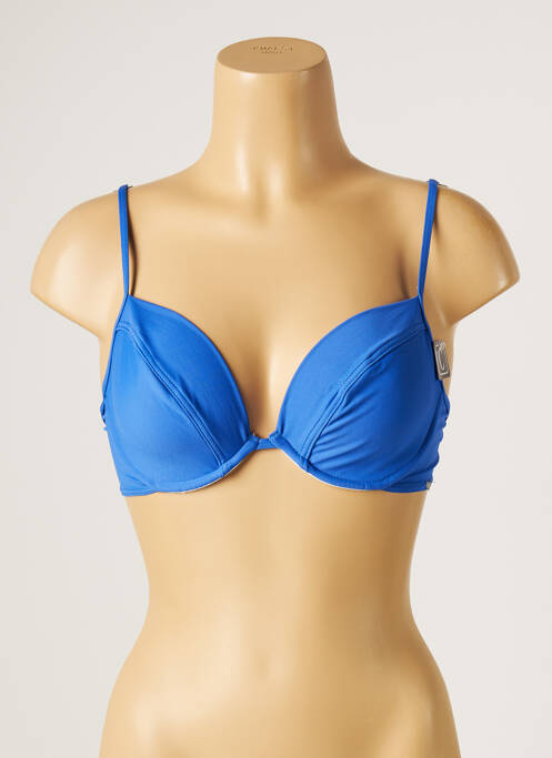 Sutien de costum de baie albastru LPB femeie