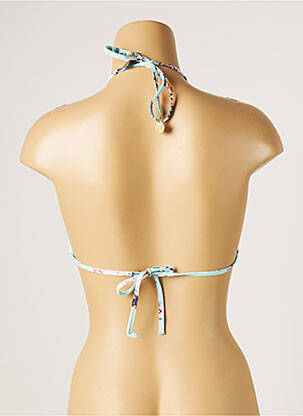 Sutien de costum de baie elasticitate top triunghiuri albastru SEAFOLLY femeie