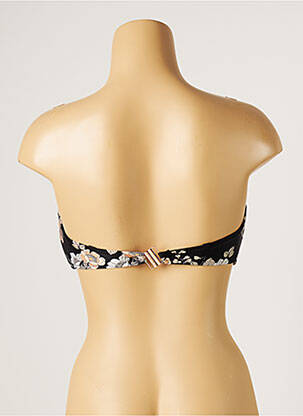 Sutien de costum de baie elasticitate top bentiță negru SEAFOLLY femeie