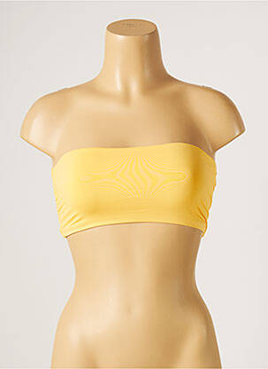 Sutien de costum de baie elasticitate top bentiță galben SEAFOLLY femeie