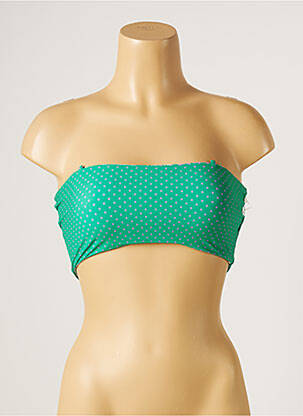 Sutien de costum de baie elasticitate top bentiță verde SEAFOLLY femeie