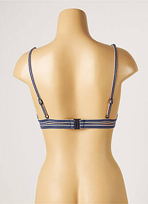 Sutien de costum de baie bretele elastice reglabile albastru SEAFOLLY femeie