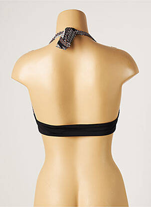 Sutien de costum de baie elasticitate negru MOONTIDE femeie