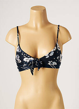 Sutien de costum de baie elasticitate sutien balconet cu decolteu înalt albastru SEAFOLLY femeie