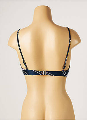 Sutien de costum de baie elasticitate sutien balconet cu decolteu înalt albastru SEAFOLLY femeie