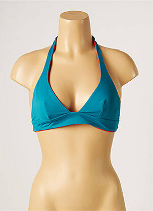 Sutien de costum de baie elasticitate albastru KIWI femeie