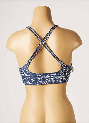 Sutien de costum de baie elasticitate albastru PROTEST femeie