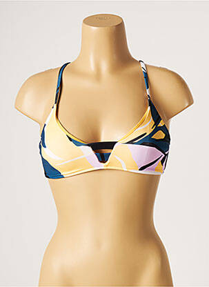 Sutien de costum de baie elasticitate top sutien modelat albastru SEAFOLLY femeie