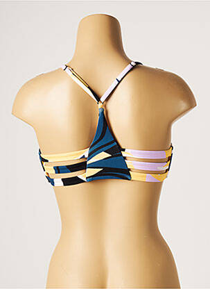 Sutien de costum de baie elasticitate top sutien modelat albastru SEAFOLLY femeie