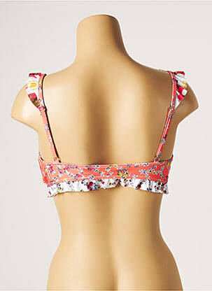 Sutien de costum de baie elasticitate top sutien modelat portocalie PIHA femeie