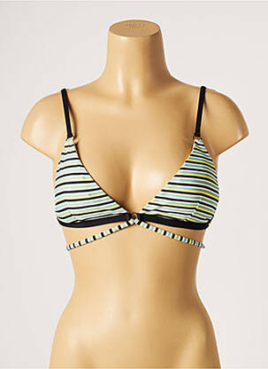 Sutien de costum de baie elasticitate top sutien modelat verde PIHA femeie
