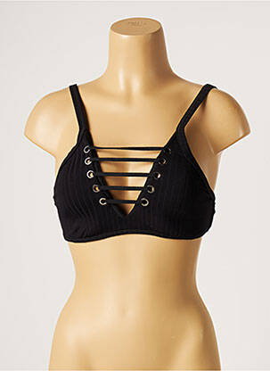 Sutien de costum de baie elasticitate top sutien modelat negru SEAFOLLY femeie