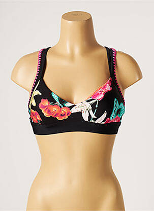 Sutien de costum de baie elasticitate top sutien modelat negru SEAFOLLY femeie