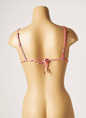 Sutien de costum de baie elasticitate top sutien modelat portocalie PIHA femeie