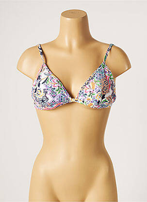 Sutien de costum de baie elasticitate top sutien modelat roz MOONTIDE femeie