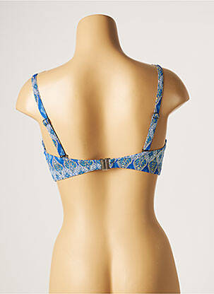 Sutien de costum de baie elasticitate top sutien modelat albastru MOONTIDE femeie