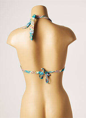 Sutien de costum de baie elasticitate top sutien push-up verde MOONTIDE femeie