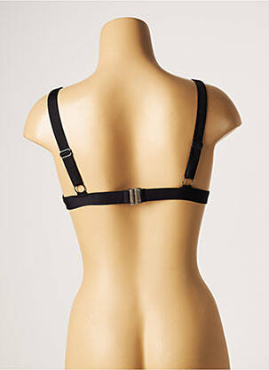 Sutien de costum de baie elasticitate top sutien modelat negru MOONTIDE femeie