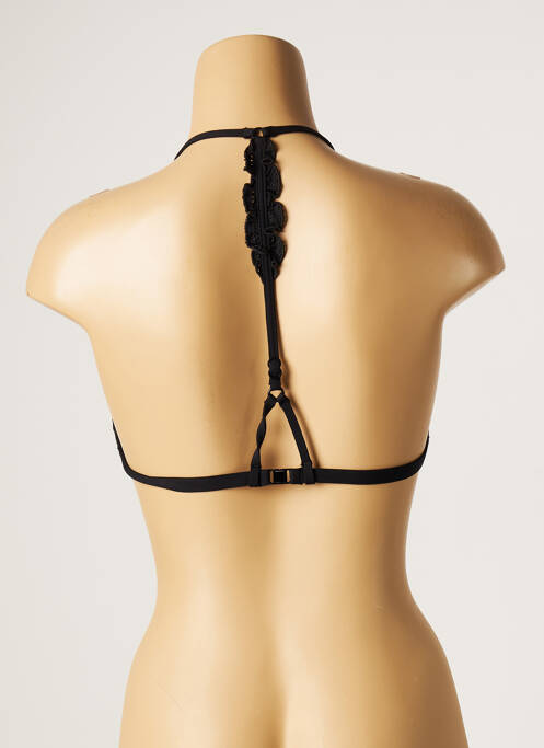 Sutien de costum de baie top sutien modelat top sutien modelat negru SEAFOLLY femme