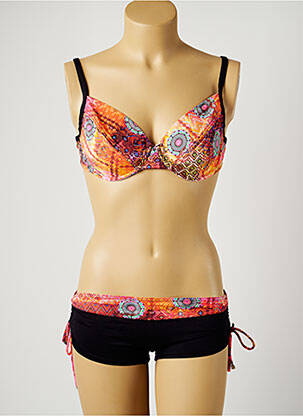 Costum de baie din două piese portocaliu SUN PLAYA femeie