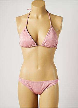 Costum de baie din două piese elasticitate top sutien modelat roz PROTEST femeie