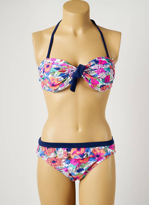 Costum de baie din două piese roz LAGON BLEU femeie